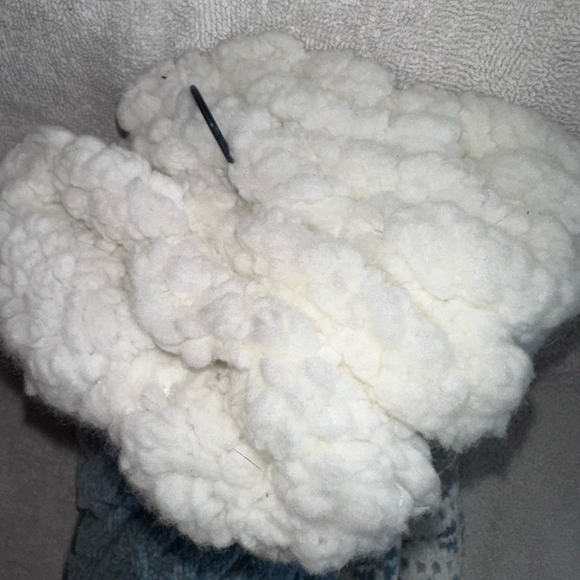 NWT Women’s S/M (Shoe Size 5-7) Muk Luks Cabin Socks 2 Pair Pack Blue/White - Picture 6 of 6